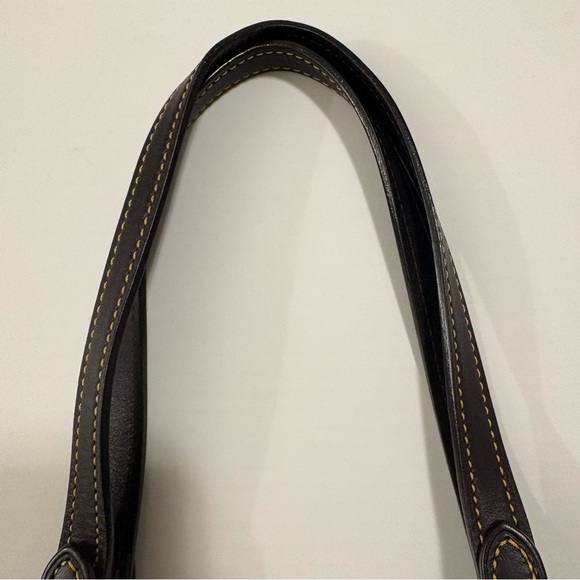 Dooney & Bourke Red Croc Embossed Leather Tote Bag | Large Shoulder Purse - Picture 7 of 15